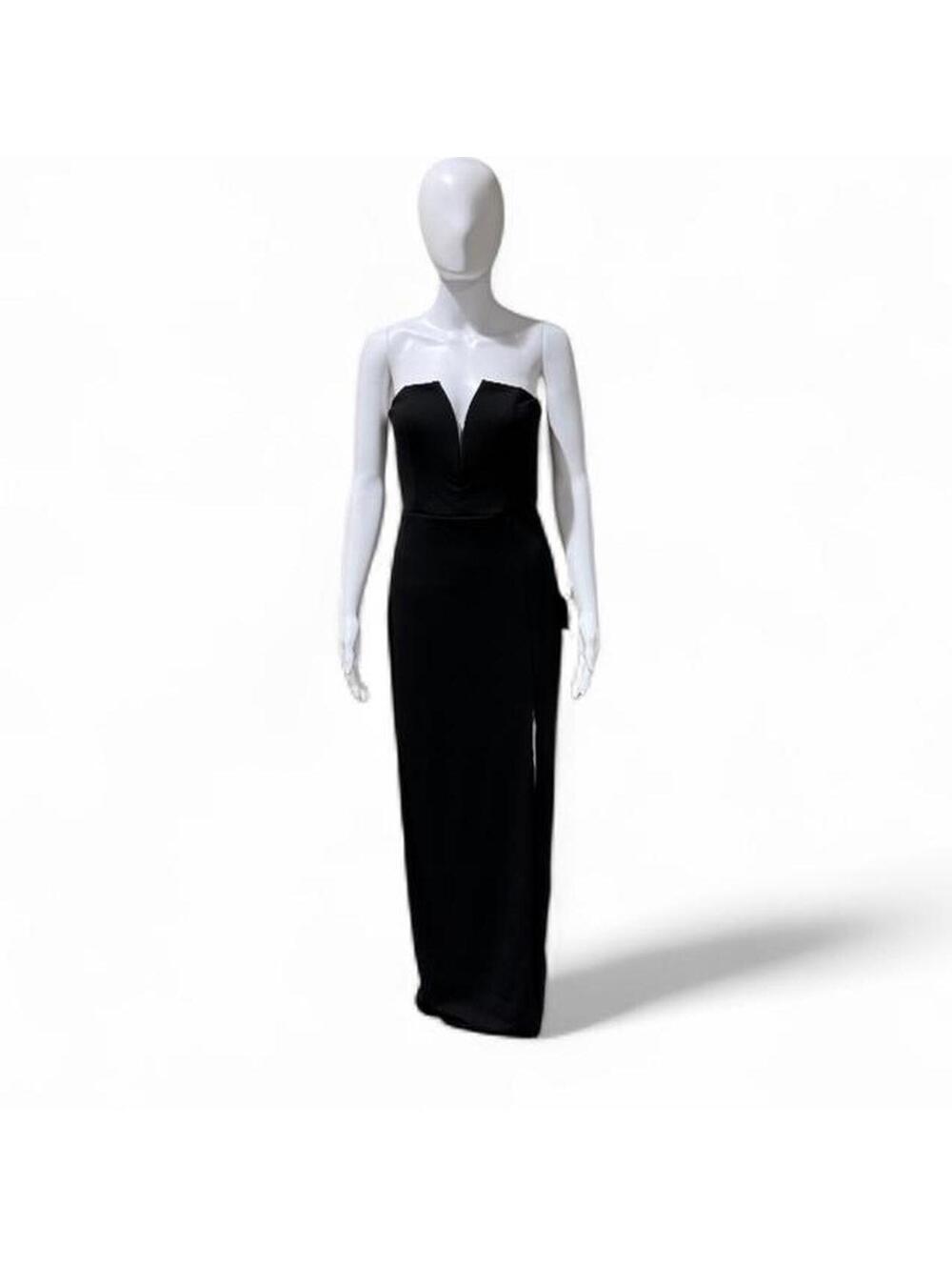 Dedicated to Glamour Black Strapless